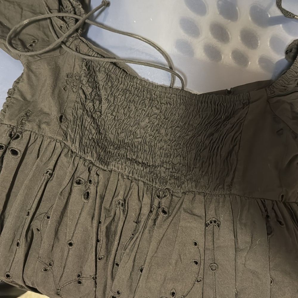 Zara Black Midi Dress - Picture 2 of 2
